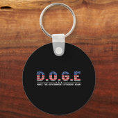 D.o.g.e. 政府効率化局 ジョーク キーホルダー (正面)
