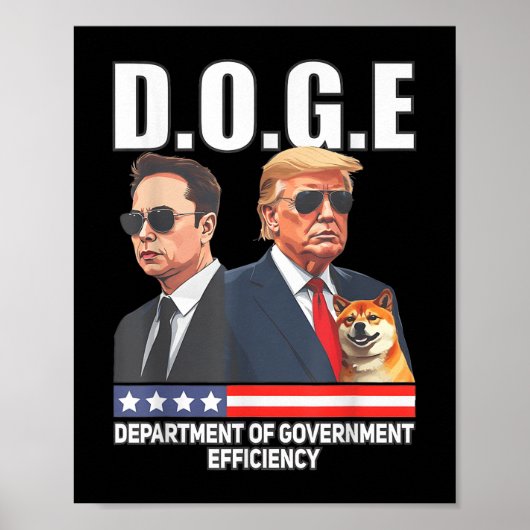 D.o.g.e. 政府効率化局 ポスター (正面)
