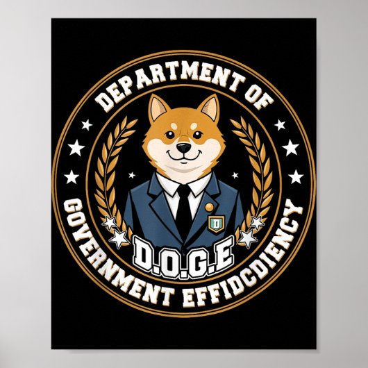 D.o.g.e 政府効率化局 ポスター (正面)