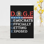 D.o.g.e Doge 政府効率化省 T カード (黄色い花)