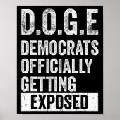 D.o.g.e Doge Democrats Offically Getting Exposed  ポスター (正面)