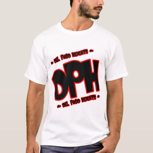 D.P.H (デルパソハイツ) Tシャツ (正面)
