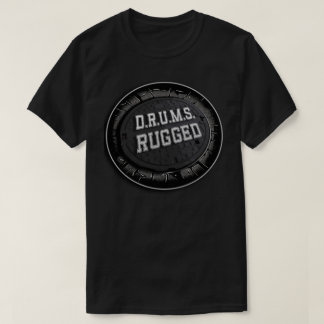 D.R.U.M.S.頑丈なマンホール蓋Tシャツ Tシャツ