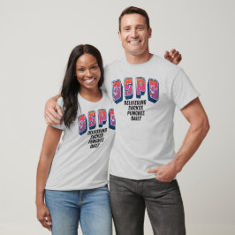 D S P D "Delivering Sucker Punches Daily" Tシャツ