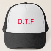 D.T.F キャップ (正面)