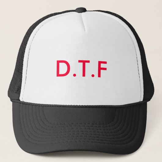 D.T.F キャップ (正面)