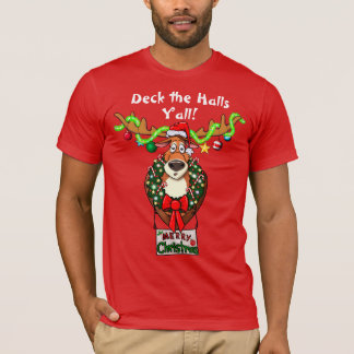 D the Holes Y'allタッキーなクリスマスTシャツ Tシャツ