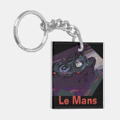 D-TYPE – ハットトリック キーホルダー (正面左)