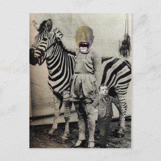 D.W.スクリームサーカスアクトポストカード ポストカード (正面)