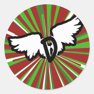 D-Wingsカラーターゲットステッカー ラウンドシール