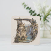 D with Castles in the Sky Storybook 招待状 (スタンド正面)