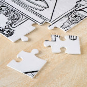 「Daからの手術台そして外科手術用の器具、 ジグソーパズル (側面)