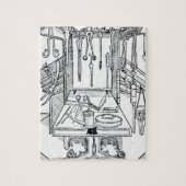 「Daからの手術台そして外科手術用の器具、 ジグソーパズル (縦)