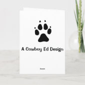 Daのアメリカヘラジカ カード (裏面)