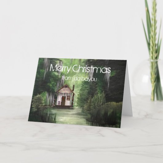 daのバイユーからのメリークリスマス シーズンカード (正面)