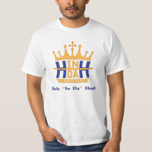 Daのフードのワイシャツで神聖 Tシャツ