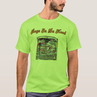 DaのフードのBoyz Tシャツ