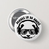 Daの家のPandaz 缶バッジ (正面&裏面)