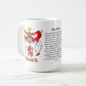 Daの樹林、起源、意味および頂上 コーヒーマグカップ (正面左)