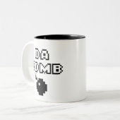 Daの爆弾 ツートーンマグカップ (正面左)