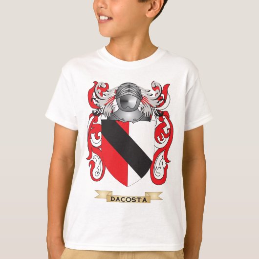Daの肋骨の紋章付き外衣 Tシャツ (正面)