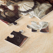 DaへのMarieアントワネットの(1753-93年の)最終さようなら ジグソーパズル (側面)