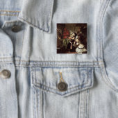 DaへのMarieアントワネットの(1753-93年の)最終さようなら 缶バッジ (インサイチュ)