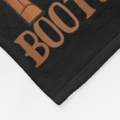 Daグランド女性のカーボーイラインのブーツでファン フリースブランケット (角)