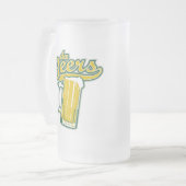 Daビールホッケークラブ フロストグラスビールジョッキ (正面左)