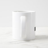 Daボスおもしろい会社マネージャーノベルティ ジャンボコーヒーマグカップ (裏面)