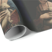 DAヴィンチレディとエルミン包装紙 ラッピングペーパー (ロールコーナー)