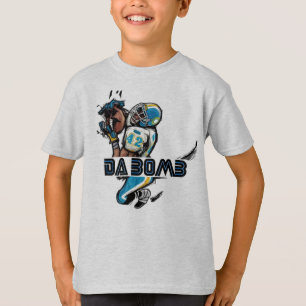 Da爆弾-子供(フットボール)のTシャツ Tシャツ