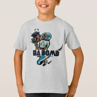 Da爆弾-子供(フットボール)のTシャツ Tシャツ