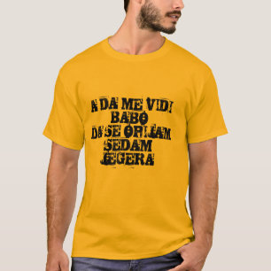 da私vidiのbabo tシャツ