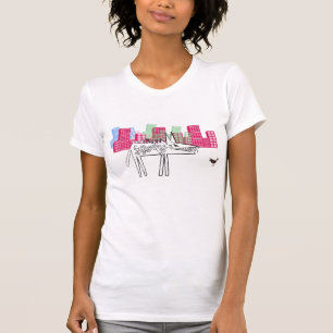 da都市のオオカミ tシャツ