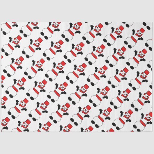 DA霜の降りた雪だるま 薄葉紙 (正面)