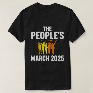 DA115 – 人民2025年3月の政治的統一 Tシャツ