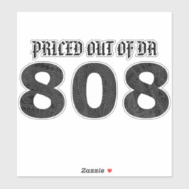 DA 808 Tibal Black Grayの価格 シール