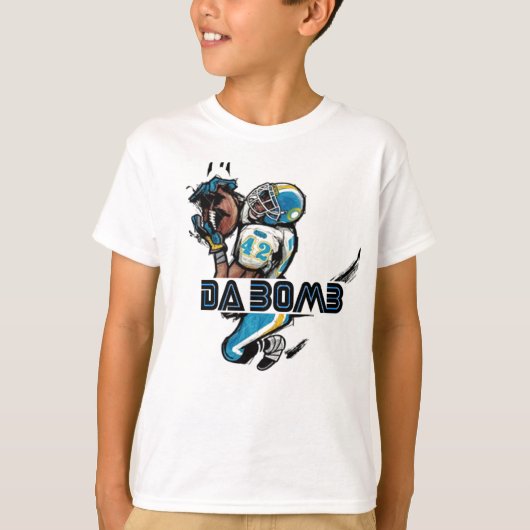 Da-Bomb – キッズ(サッカー) Tシャツ (正面)