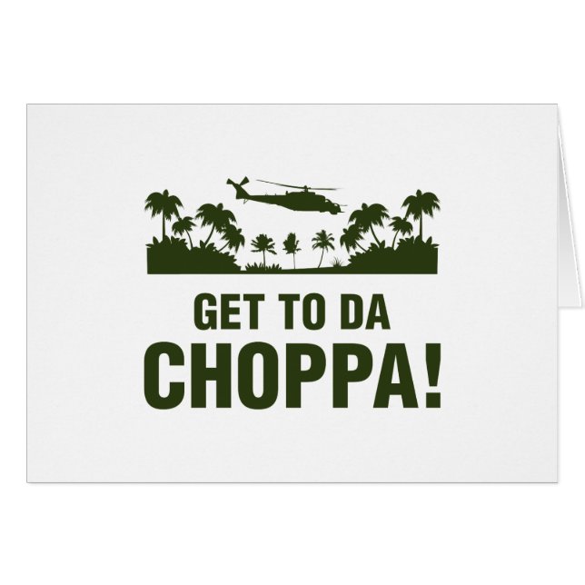 Da Choppaに着いて下さい (正面横)