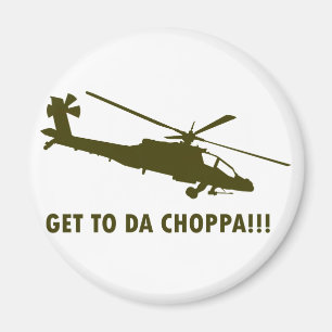 Da Choppaに!着いて下さい!! マグネット