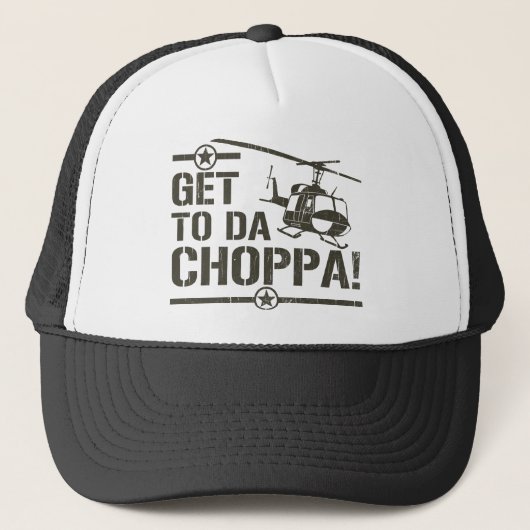 Da Choppaのヴィンテージに得て下さい キャップ (正面)