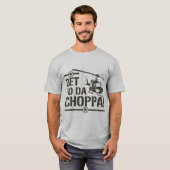 Da Choppaのヴィンテージに得て下さい Tシャツ (正面フル)