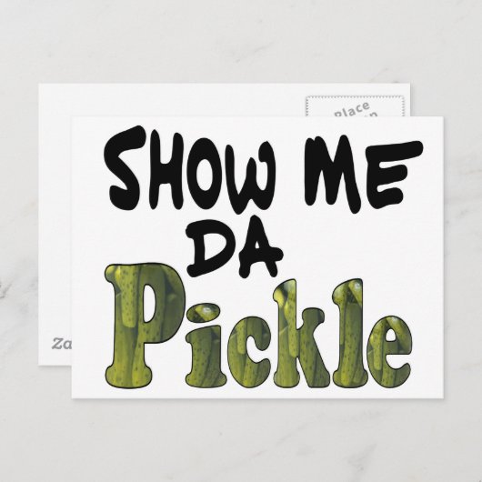 Da Pickleを表示 ポストカード (正面/裏面)