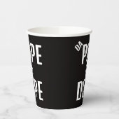 DA Pope is Dope Paper Cup 紙コップ (左)