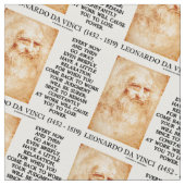 Da Vinciに少しくつろぎの仕事の判断があります ファブリック (クローズアップ)