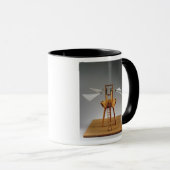 Da Vinciのデザインのモデル復元 マグカップ (正面右)