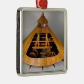 Da Vinciのデザインのモデル復元 メタルオーナメント (右)