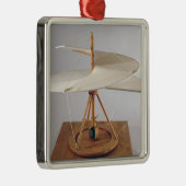 Da Vinciのデザインのモデル復元 メタルオーナメント (右)