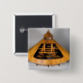 Da Vinciのデザインのモデル復元 缶バッジ (正面&裏面)